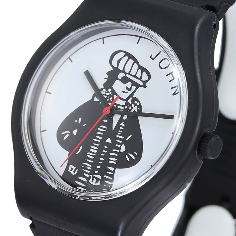 サブナック Mondaine 腕時計 Savnac 保証 電池交換 時計 Wellington キュー クリストファー Mickeywatch スポーツ アヴァランチ ブラウン ユニセックス ジョン Christopher Brown モデル着用 Appetime 替えベルト John メンズ レディース ホワイト Joh01 人気 ブランド