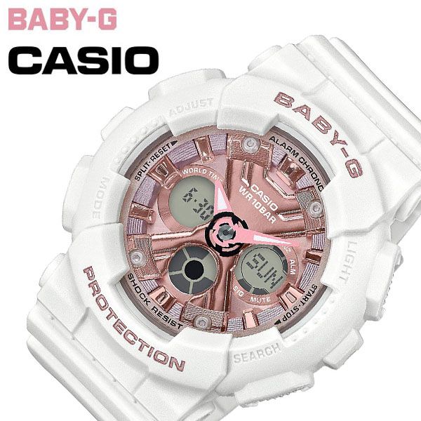 美しい カシオ ベビーg 腕時計 Casio Baby G 腕時計 レディース ピンクメタリック Ba 130 7a1jf 正規品 ベビージー ベイビージー 人気 おすすめ ブランド 防水 スポーツ アウトドア フェス キャンプ 登山 ハイキング 中学生 高校生 大学生 社会人 プレゼント 冬 全国宅配