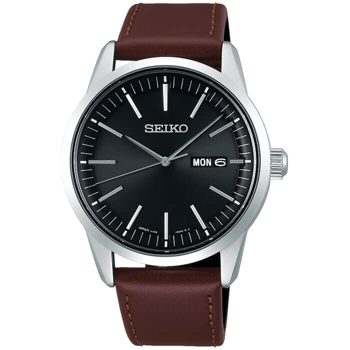 売れ筋介護用品も セイコーセレクション ソーラー 時計 Seiko Selection 腕時計 メンズ ブラック Sbpx127 人気 おすすめ ブランド 防水 シンプル ファッション ビジネス スーツ 中学生 高校生 大学生 社会人 就職 就活 入学 卒業 プレゼント ギフト 入試 受験 成人式 冬