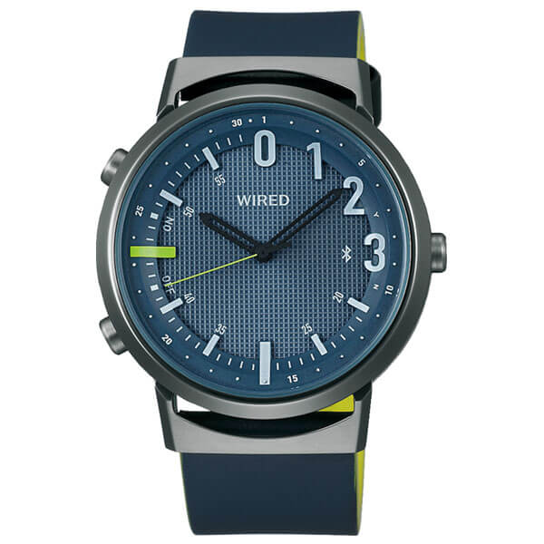 セイコー ワイアード ツーダブ 時計 Seiko Wired Ww Type02 Number 腕時計 メンズ ブルー Agab408 スマート ウォッチ 人気 流行 ブランド ファッション おしゃれ ビジネス ビジカジ 仕事 スーツ Bluetooth Iphone アンドロイド プレゼント 入試 受験 お祝い 冬