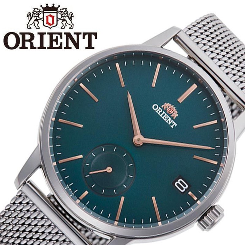 史上最も激安 オリエント 時計 Orient 腕時計 コンテンポラリー Contemporary メンズ グリーン Rn Sp0006e 人気 ブランド おすすめ 日本製 シンプル シック フォーマル メタル メッシュ スーツ ビジネス 就職 就活 祝い 記念 プレゼント ギフト 入試 受験 お祝い 冬 激安の