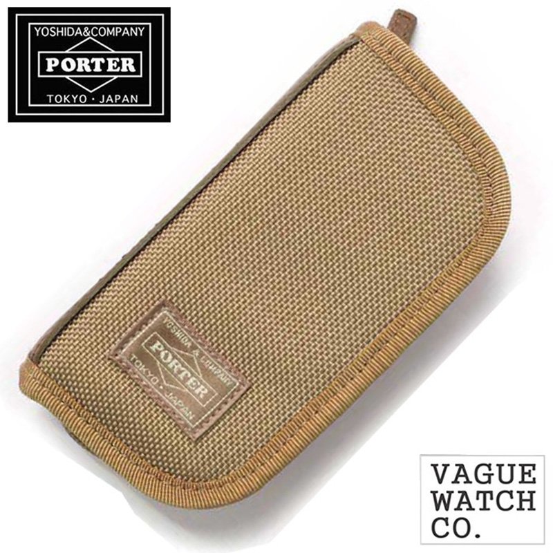 ヴァーグウォッチ ポーター バリスティックナイロン 腕時計収納ケース 2本収納 Vague Watch Co Porter 時計 ケース ブラウン メンズ レディース Wc S 002 人気 おすすめ おしゃれ 丈夫 インテリア 携帯 収納 バッグ ウォッチ 出張 旅行 トラベル ポーチ 小物入れ 父の日