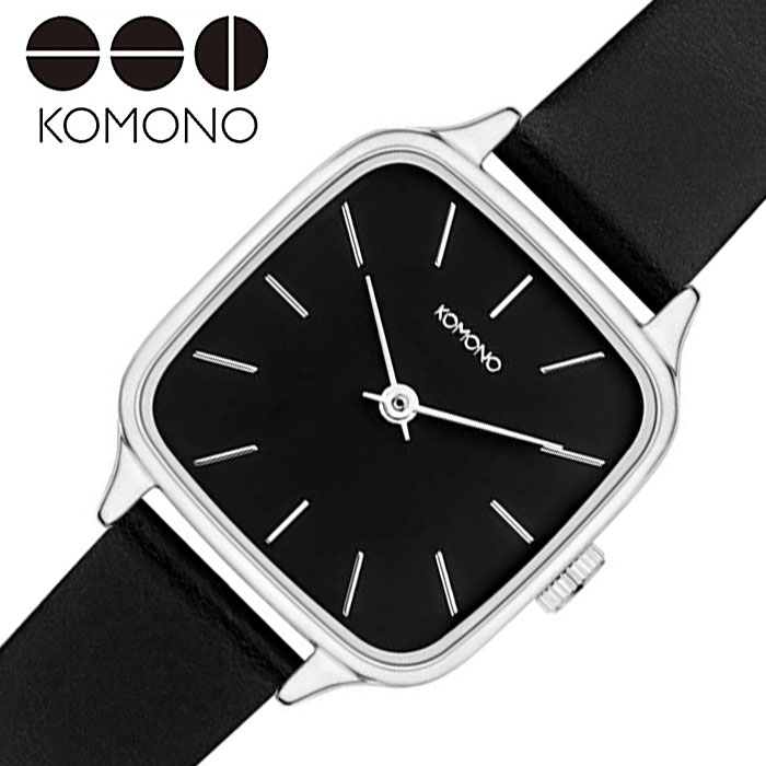 コモノ ケイト コニャック 時計 KOMONO KATE COGNAC レディース ブラック KOM-W4252 人気 ブランド おすすめ ファッション おしゃれ 個性的 シンプル シック お祝い 新社会人 母の日 プレゼント ギフト 新生活 観光 遠足 旅行
