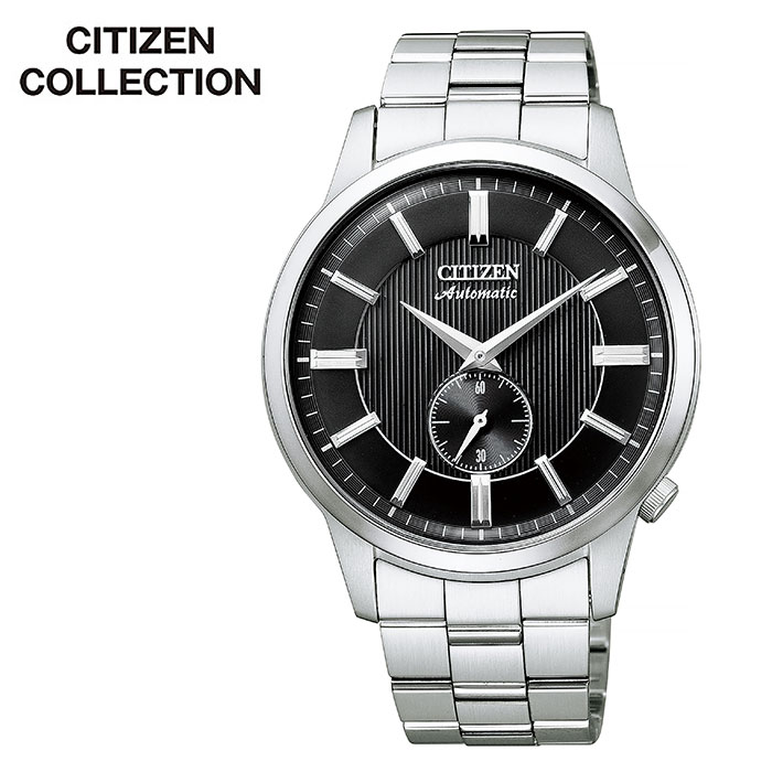 オンラインショップ ブラック メンズ 腕時計 Collection Citizen 時計 自動巻き シチズンコレクション Nk5000 98e クリスマス お祝い 成人式 受験 入試 ギフト プレゼント ビジネス フォーマル スーツ おしゃれ ファッション クラシカル オートマチック 機械式 ブランド