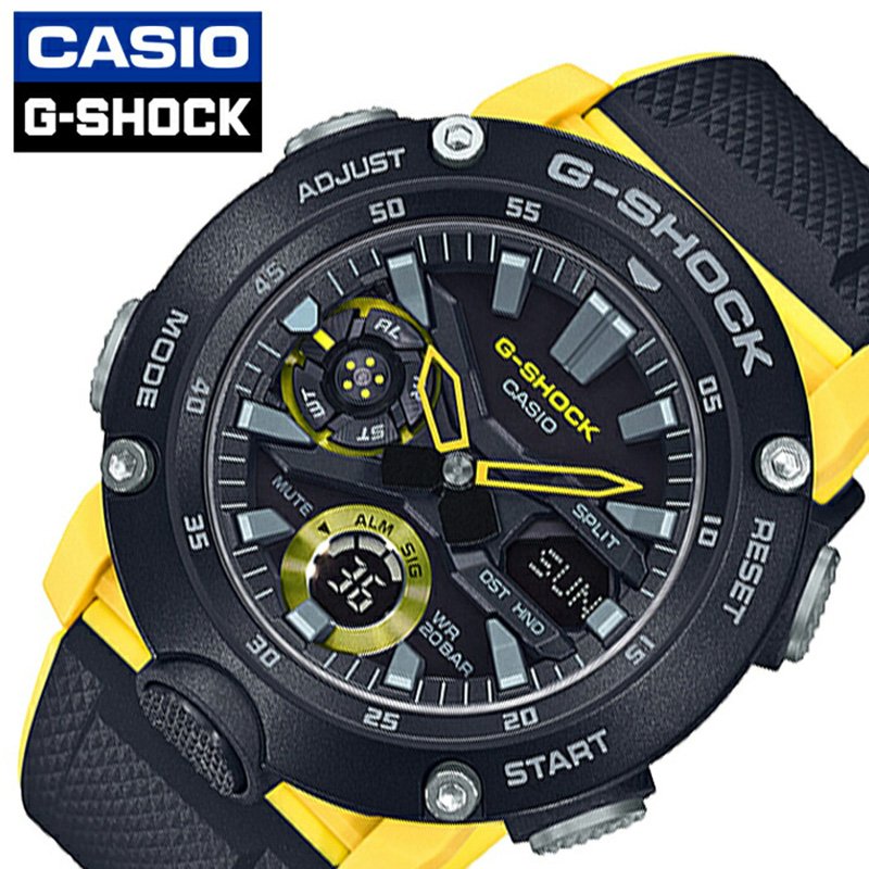 【最大3,900円引き】【20%OFF】 G-SHOCK ジーショック 腕時計 CASIO カシオ 時計 メンズ ブラック GA-2000-1A9JF 防水 アナデジ Gショック アラーム カレンダー ワールドタイム カーボン 強い 軽い 耐久性 冬 新社会人 母の日 プレゼント ギフト 父の日 観光 遠足 旅行|腕時計を探すならウォッチラボ