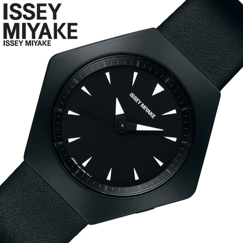 イッセイミヤケ 腕時計 ロク ISSEY MIYAKE 時計 ROKU ユニセックス メンズ レディース ブラック NYAM004 人気 ブランド 六角形 個性的 シンプル モード 系 コンスタンティン グルチッチ デザイン ペア おそろい 誕生日 記念日 お祝い 冬 新社会人 プレゼント 旅行