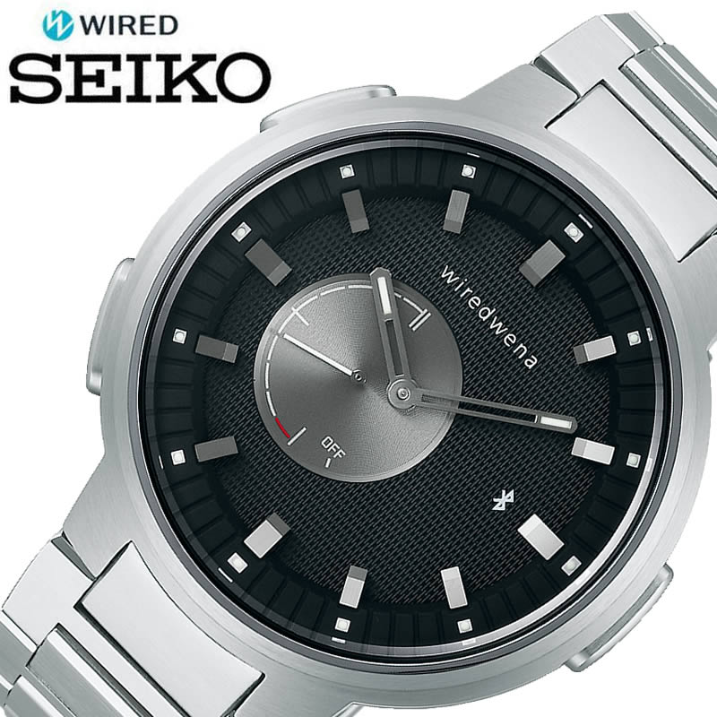 新品入荷 Wrist Wena Agab419 ブラック メンズ 腕時計 Wiredwena Wired Seiko 時計 ワイアード セイコー ウェナリスト クリスマス ギフト プレゼント 記念日 誕生日 旦那 彼氏 シンプル ビジネス 付け替え ベルト メタル アイフォーン Iphone スマホ ウェアラブル