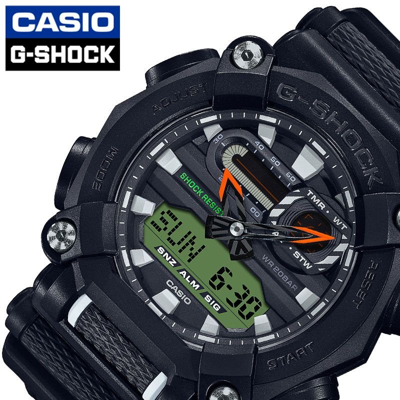 再再販 カシオ ジーショック 時計 Casio G Shock 腕時計 メンズ ブラック Ga 900e 1a3jr 人気 ブランド おすすめ かっこいい 防水 頑丈 タフ クロスバンド ショックレジスト スポーツ アウトドア ランニング 運動 ビッグフェイス 大きめ ファッション プレゼント 楽天