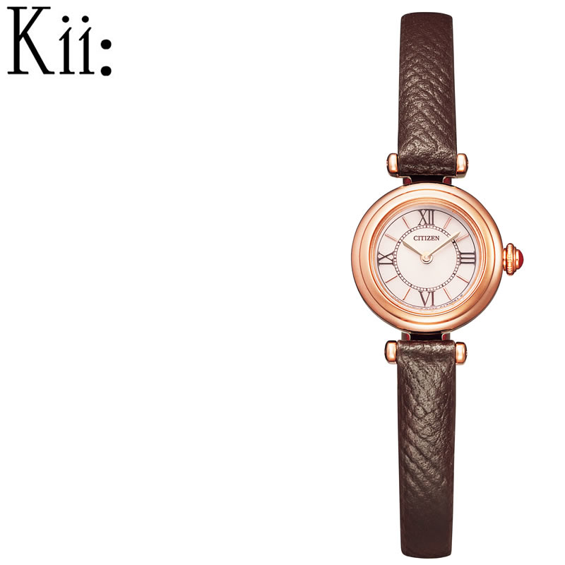 Citizen Kii 腕時計 シチズン キー 時計 レディースベージュ EG7083-04W アナログ アンティーク クラシック ブレスレット アクセサリー 新社会人 母の日 プレゼント ギフト 父の日 観光 遠足 旅行 20,790円