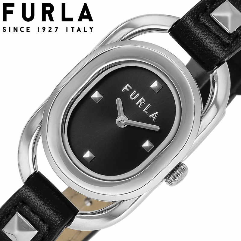 爆売り フルラ 腕時計 Furla 時計 スタッズインデックス Studsindex レディース ブラック Wwl1 人気 おすすめ 21年 流行 ブランド シンプル 見やすい 大人 女性 ファッション カフェ Ol オフィス 仕事 就活 就職 お祝い 誕生日 バースデー プレゼント