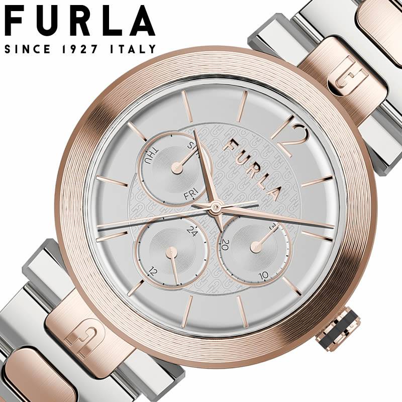 値引きする フルラ 腕時計 Furla 時計 マルチファンクション Multifunction レディース ローズゴールド Wwl5 人気 おすすめ 流行 ブランド シンプル 見やすい 大人 女性 ファッション カフェ Ol オフィス 仕事 就活 就職 お祝い 誕生日 バースデー プレゼント