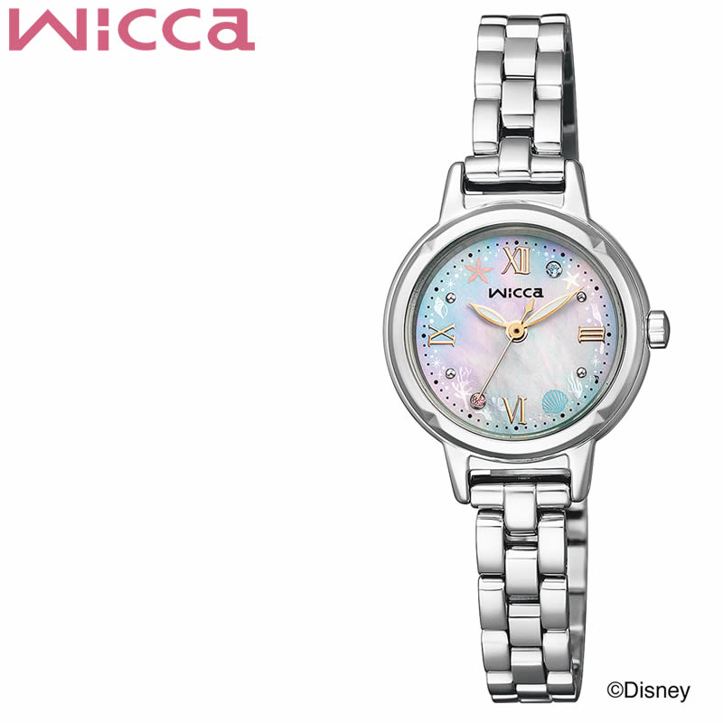 高級素材使用ブランド シチズン 腕時計 Citizen 時計 ディズニーコレクション リトル マーメイド 限定 Wicca Disney レディース 腕時計 白蝶貝 Kp3 619 99 Little Mermaid 人気 おすすめ おしゃれ ブランド プレゼント ギフト レディース腕時計