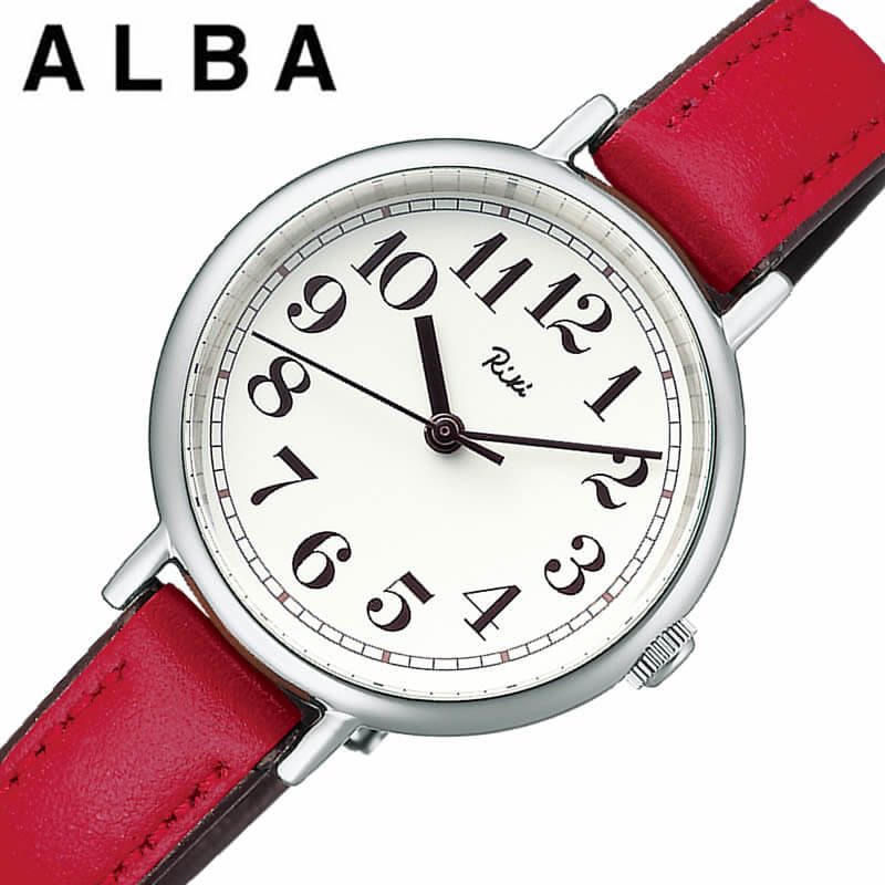 【3,000円引き】【20%OFF】 セイコー 腕時計 アルバ リキ ワタナベ 伝統色 SEIKO ALBA RIKI WATANABE COLLECTION レディース ホワイト 時計 AKQK462 人気 おすすめ おしゃれ ブランド 新社会人 母の日 プレゼント ギフト 父の日 観光 遠足 旅行