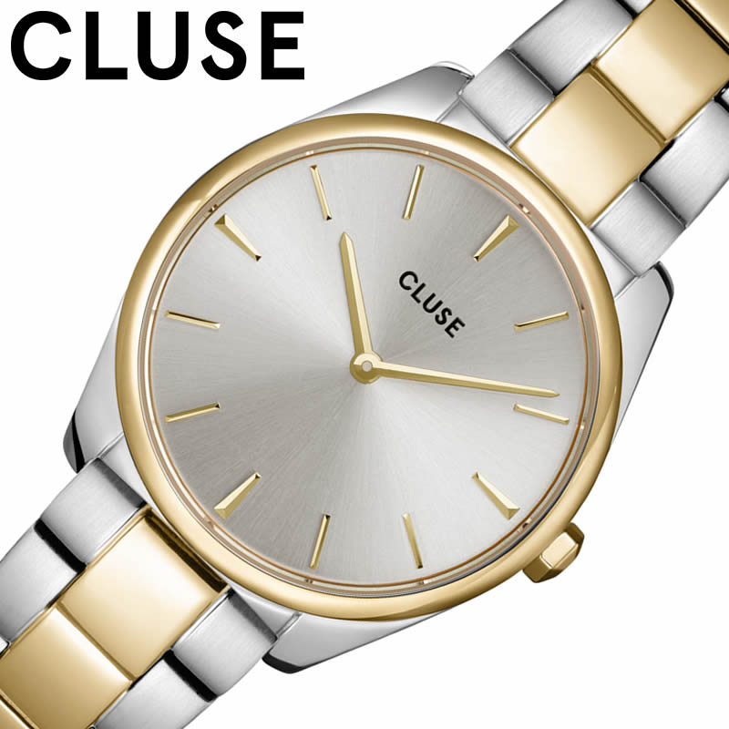 クルース 腕時計 フェローチェ プチ CLUSE F roce Petite Steel Silver Silver/Gold Colour レディース シルバー シルバー ゴールド 時計 CW11207 インスタ SNS 雑誌 話題 シンプル 人気 おすすめ おしゃれ ブランド プレゼント ギフト 父の日