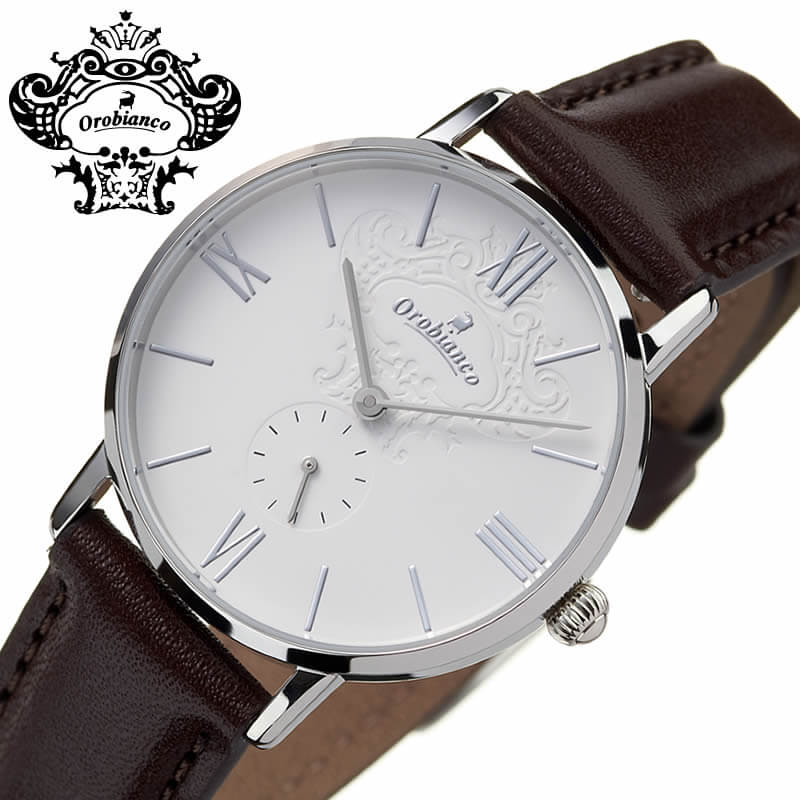 【最大10%OFF】【2,080円OFF】オロビアンコ タイムオラ 腕時計 シンパティア Orobianco TIMEORA SIMPATIA レディース 腕時計 ホワイト ダークブラウン 時計 OR0072-121 人気 おすすめ おしゃれ ブランド 新社会人 母の日 プレゼント ギフト 父の日 観光 遠足 旅行|腕時計を探すならウォッチラボ