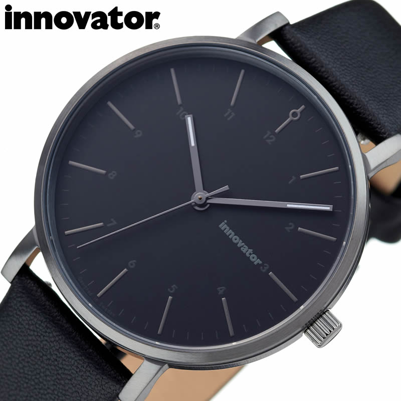 イノベーター 腕時計 エンケル innovator ENKEL メンズ ブラック 時計 日本製クォーツ 38mm IN-0007-HS2 人気 おすすめ おしゃれ ブランド 母の日 プレゼント ギフト 父の日 観光 遠足 旅行 7,480円
