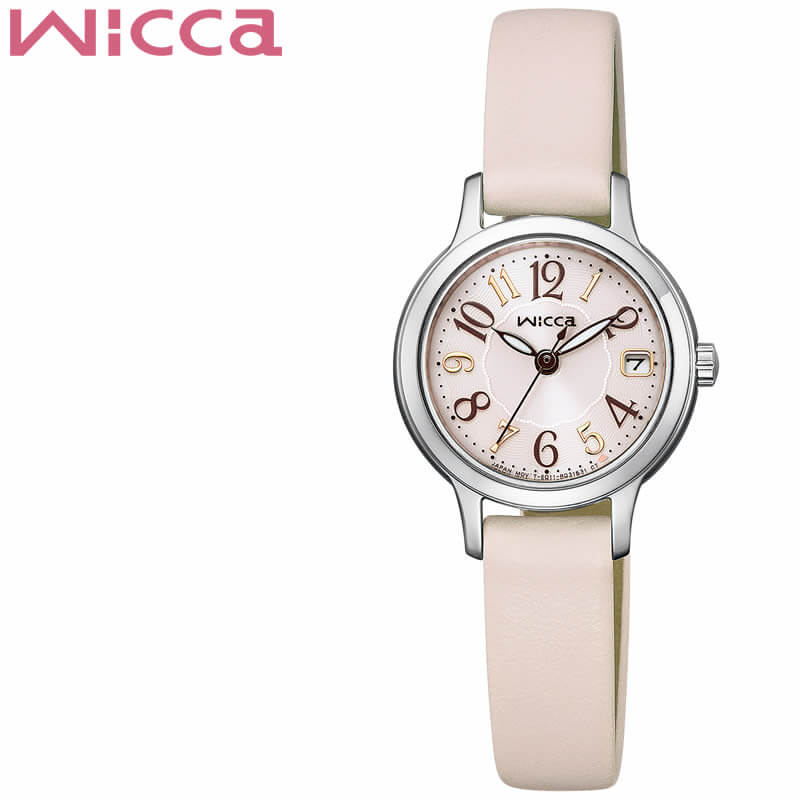 【3,200円引き】【20%OFF】 シチズン 腕時計 ウィッカ CITIZEN Wicca レディース ピンク 時計 クォーツ(ソーラー電池) ソーラテック フレッシャーズ 就活 受験 KH4-912-90 人気 おすすめ おしゃれ ブランド 母の日 プレゼント ギフト 観光 遠足 旅行