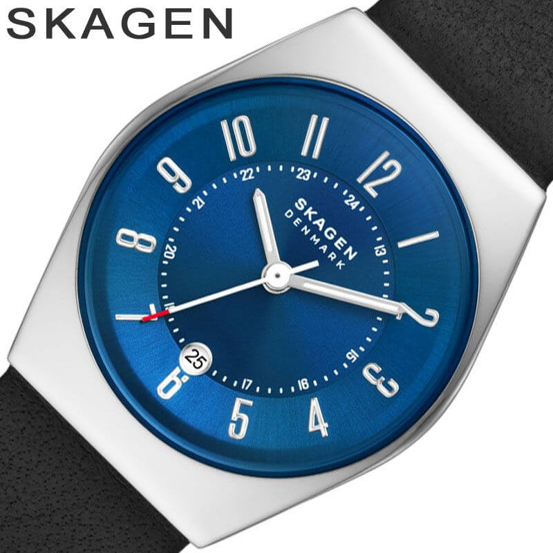 [ギフトに最適 ショッパー付属] スカーゲン時計 スカーゲン 腕時計 グレーネン SKAGEN Grenen レディース スカーゲン腕時計 ブルー ブラック 時計 SKW3036 北欧 シンプル 薄型 話題 人気 おすすめ おしゃれ ブランド 母の日 プレゼント ギフト