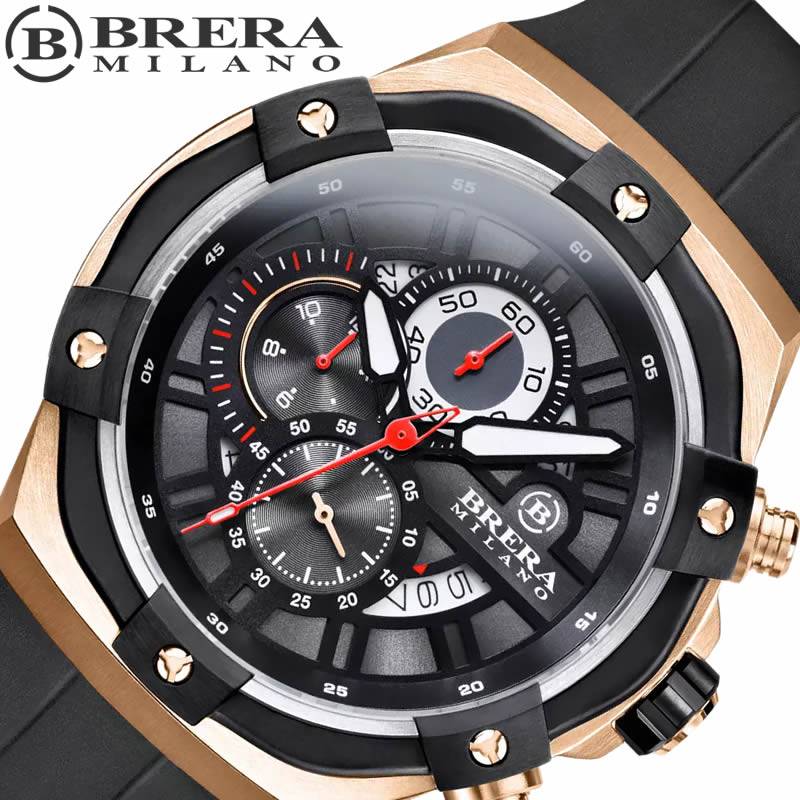 【最大34,200円引き】【31%OFF】 ブレラミラノ 腕時計 BRERA MILANO 時計 スーパースポルティーボ エヴォ SUPERSPORTIVO EVO メンズ 腕時計 ブラック クロノグラフ BMSSQC4502 イタリア ブランド 話題 新作 かっこいい 人気 おすすめ おしゃれ ブランド プレゼント ギフト|腕時計を探すならウォッチラボ
