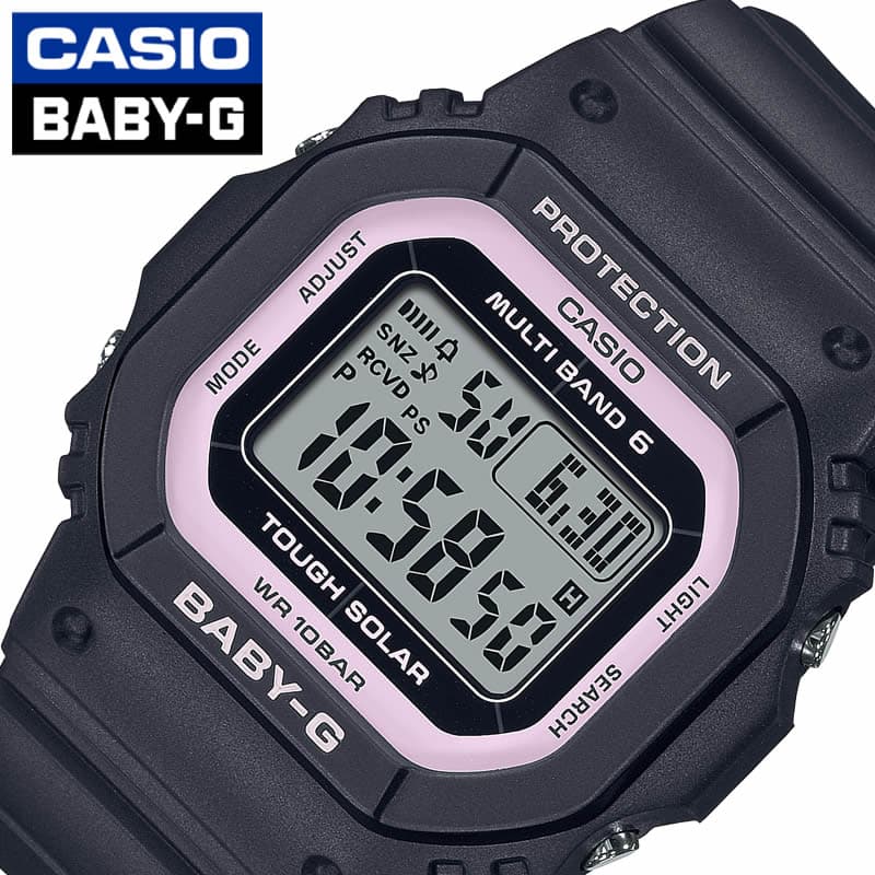 CASIO カシオ Baby-G BDG-1310電波ソーラー ブラック/ピンク 楽天市場】CASIO カシオ Baby-G ベビーG ベイビージー
