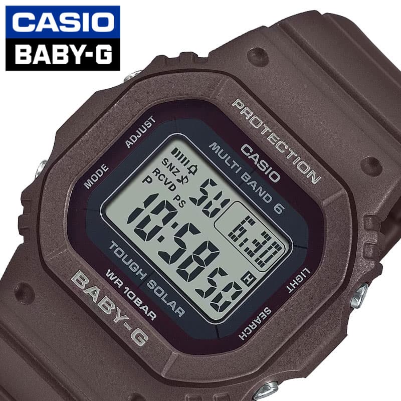 CASIO BABY-G デジタル腕時計 ブラウン 楽天市場】Baby－G（文字盤カラーブラウン）（レディース腕時計