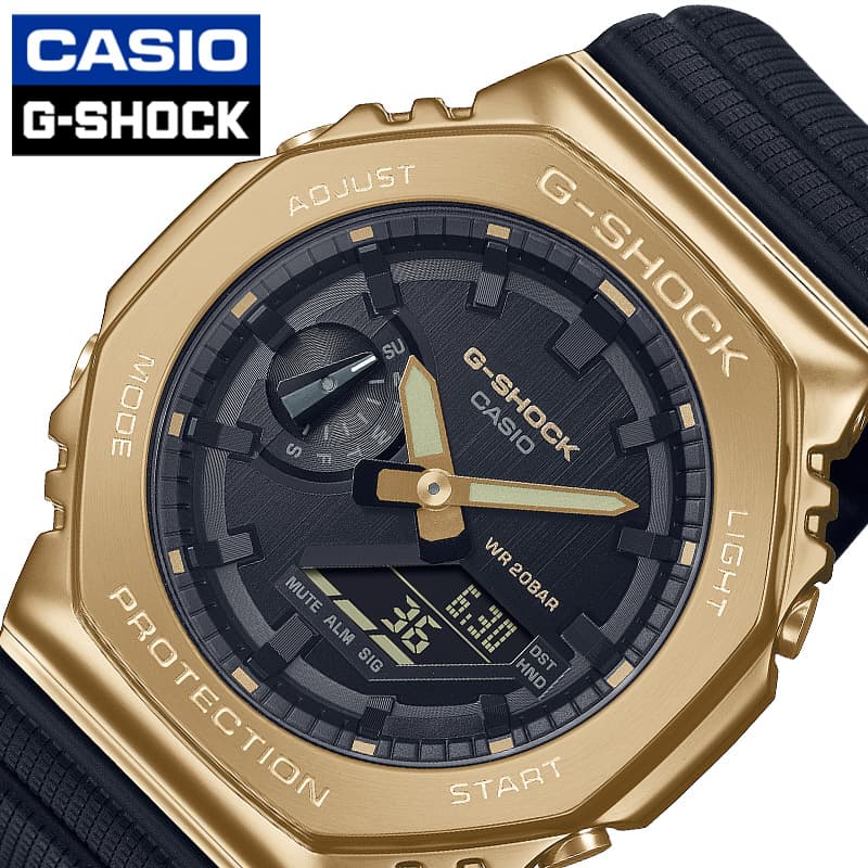 楽天市場】カシオ 腕時計 CASIO 時計 ジーショック ゴールド×ブラック