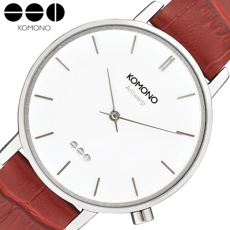 【最大10%OFF】【1,480円OFF】コモノ 腕時計 ハロウ コロコ KOMONO Harlow Cocroco レディース ホワイト ブラウン 時計 レザー シンプル きれいめ かわいい カワイイ 知的 センス 上品 モダン 大人 こだわり 贈り物 KOM-W4141 人気 おすすめ おしゃれ ブランド プレゼント|腕時計を探すならウォッチラボ
