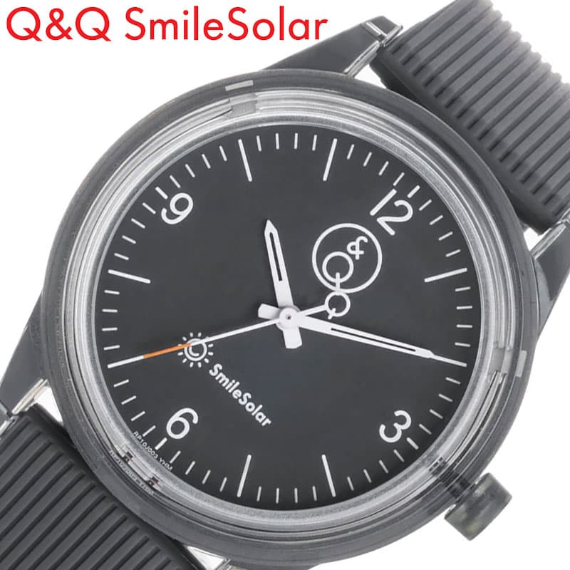 シチズン 腕時計 Q&Q 時計 旅する時計 Series 004 グレー CITIZEN 軽い ソーラー 防水 Q&Q スマイルソーラー Smile Solar グレイ 軽め ポップ 小さめ 子供 女の子 男の子 キッズ RP10-003 人気 おすすめ おしゃれ ブランド プレゼント ギフト