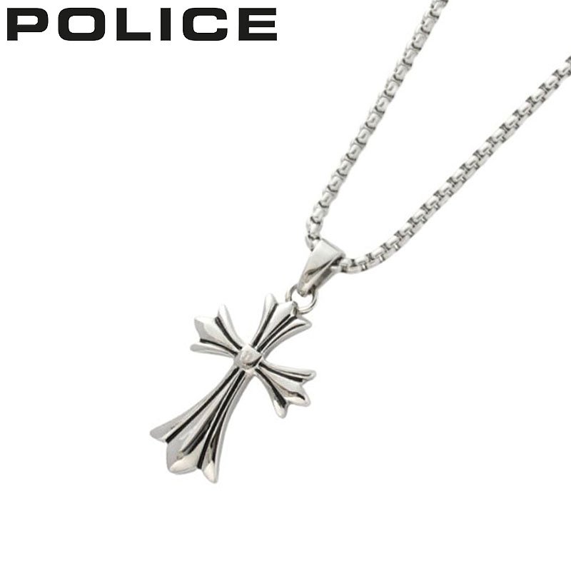 【1,200円引き】【10%OFF】 ポリス アクセサリー POLICE ネックレス グレイス GRACE メンズ シルバー 男性 誕生日 記念日 お祝い 贈り物 彼氏 夫 旦那 パパ 父 息子 ファッション かっこいい 25990PSS01 定番 人気 おすすめ おしゃれ ブランド プレゼント ギフト