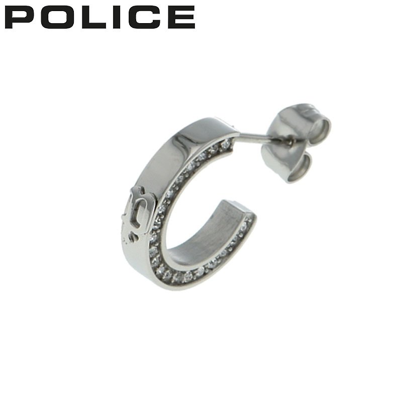 ポリス POLICE シングル ピアス メンズ UYUNI GE2102531 Amazon.co.jp: POLICE(ポリス)UYUNI シングルピアス GE2102531