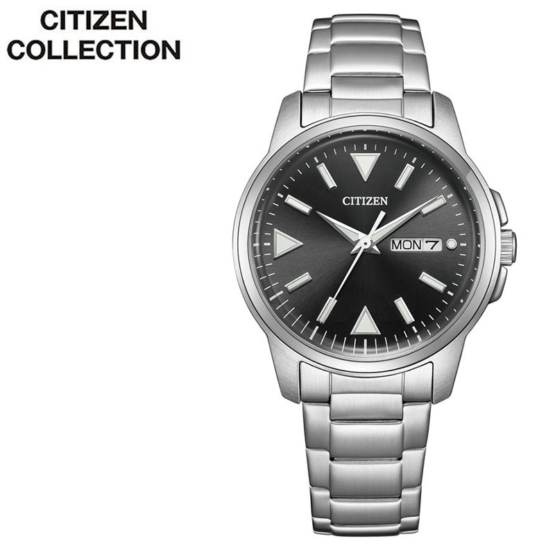 【4,400円引き】【20%OFF】 シチズン 腕時計 CITIZEN 時計 メンズ 男性 ソーラー エコドライブ シンプル 大人 仕事 ビジネス 高級感 カレンダー 日付 曜日 彼氏 旦那 様 夫 お父さん 父親 父 パパ 誕生日 記念日 学生 大学生 社会人 就職祝い プレゼント ギフト BM8180-62E