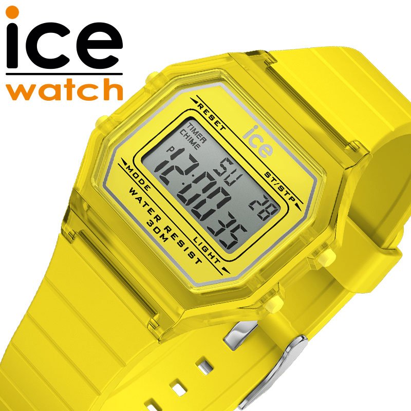 アイスウォッチ 腕時計 ICEWATCH 時計 アイスデジットレトロ ICE digit retoro 女性 レディース シリコン シリコンベルト ICE-022891 日付 曜日 ストップウォッチ ラップタイム アラーム ライト スポーツ ランニング デジタル 派手 カジュアル