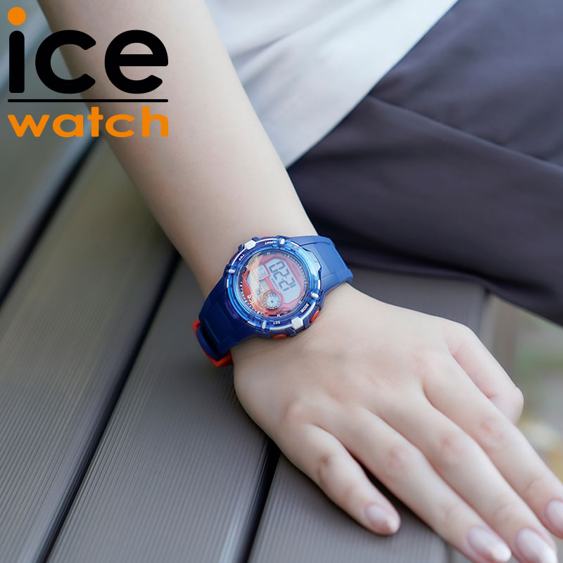 アイス ウォッチ 腕時計 アイスデジット エクスプローラー ICE WATCH レッド ICE digit explorer レディース 女性 レッド ネイビー 時計 ICE-023264 人気 おすすめ おしゃれ ブランド プレゼント ギフト【正規品】