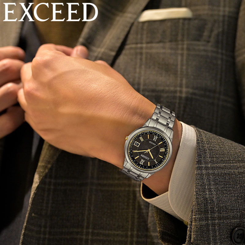 【32,000円引き】【18%OFF】 シチズン 腕時計 エクシード CITIZEN EXCEED メンズ 時計 エコ・ドライブ電波時計 CB1144-60E 人気 おすすめ おしゃれ ブランド プレゼント ギフト【正規品】