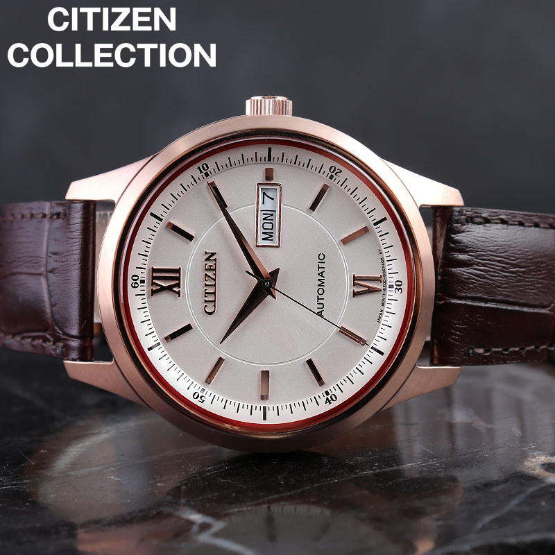 【最大6,800円引き】【20％OFF】 シチズン 腕時計 シチズンコレクション CITIZEN CITIZEN COLLECTION メンズ ホワイト ブラウン 時計 機械式 自動巻き NY4052-16A 人気 おすすめ おしゃれ ブランド プレゼント ギフト【正規品】｜腕時計を探すならウォッチラボ