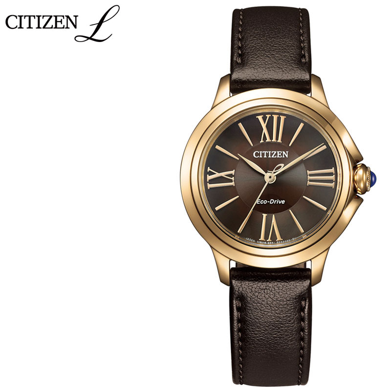 シチズン 腕時計 シチズン エル CITIZEN CITIZEN L ROUND Collection レディース ブラウン 時計 ソーラー EM1163-09X 人気 おすすめ おしゃれ ブランド プレゼント ギフト【正規品】｜腕時計を探すならウォッチラボ 30,745円