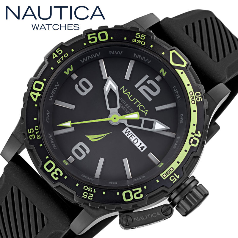 ノーティカ 腕時計 グレンロックラグーン NAUTICA GLENROCK LAGOON メンズ BLACK(ブラック) 時計 WNANAPGLF114 人気 おすすめ おしゃれ ブランド プレゼント ギフト【正規品】｜腕時計を探すならウォッチラボ