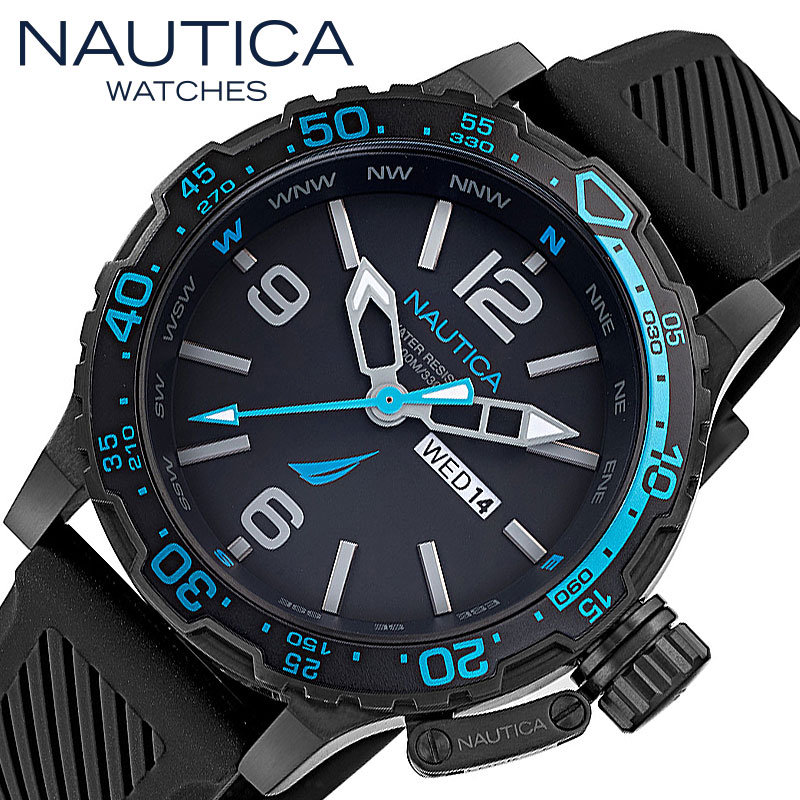 ノーティカ 腕時計 グレンロックラグーン NAUTICA GLENROCK LAGOON メンズ BLACK(ブラック) 時計 WNANAPGLF116 人気 おすすめ おしゃれ ブランド プレゼント ギフト【正規品】|腕時計を探すならウォッチラボ