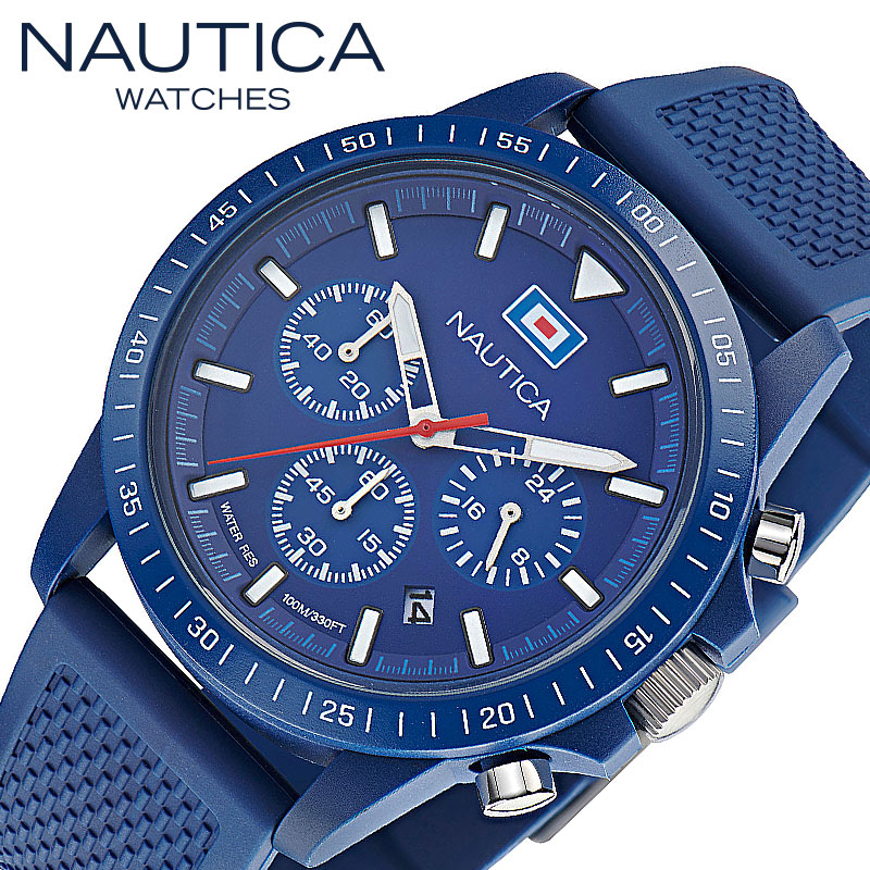 ノーティカ 腕時計 ノーティカワン NAUTICA NAUTICA ONE メンズ BLUE/WHITE/RED(ブルー/ホワイト/レッド) BLUE(ブルー) 時計 WNANAPNOF3S7 人気 おすすめ おしゃれ ブランド プレゼント ギフト【正規品】｜腕時計を探すならウォッチラボ