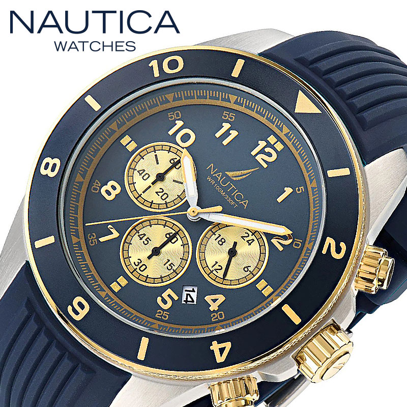 ノーティカ 腕時計 ノーティカワン NAUTICA NAUTICA ONE メンズ NAVY/GOLD(ネイビー/ゴールド) NAVY(ネイビー) 時計 WNANAPNOS404 人気 おすすめ おしゃれ ブランド プレゼント ギフト【正規品】｜腕時計を探すならウォッチラボ