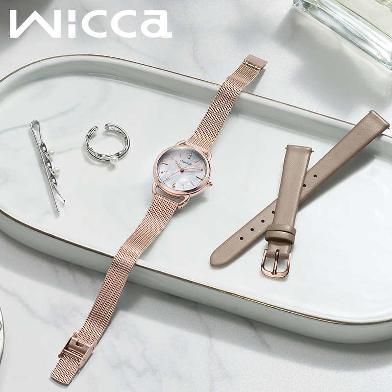 【3,950円引き】【12%OFF】 シチズン 腕時計 CITIZEN 時計 ウィッカ Wicca レディース 腕時計 ステンレス ベルト ローズゴールド ホワイト ソーラー KP6-065-21 シンプル 華奢 高級感 かわいい カジュアル ビジネス ファッション 恋人 夫婦 人気 おすすめ おしゃれ ブランド