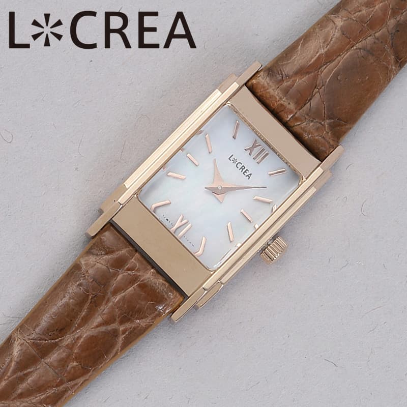 ルクレア 腕時計 LCREA 時計 LINEA レディース 腕時計 ホワイト レザー 革 ベルト モカ ソーラー LC2601-PG シンプル カジュアル 高級感 華奢 上品 オフィス ビジネス 可愛い 恋人 夫婦 彼女 妻 嫁 母 記念日 誕生日 人気 おすすめ おしゃれ ブランド プレゼント ギフト|腕時計を探すならウォッチラボ