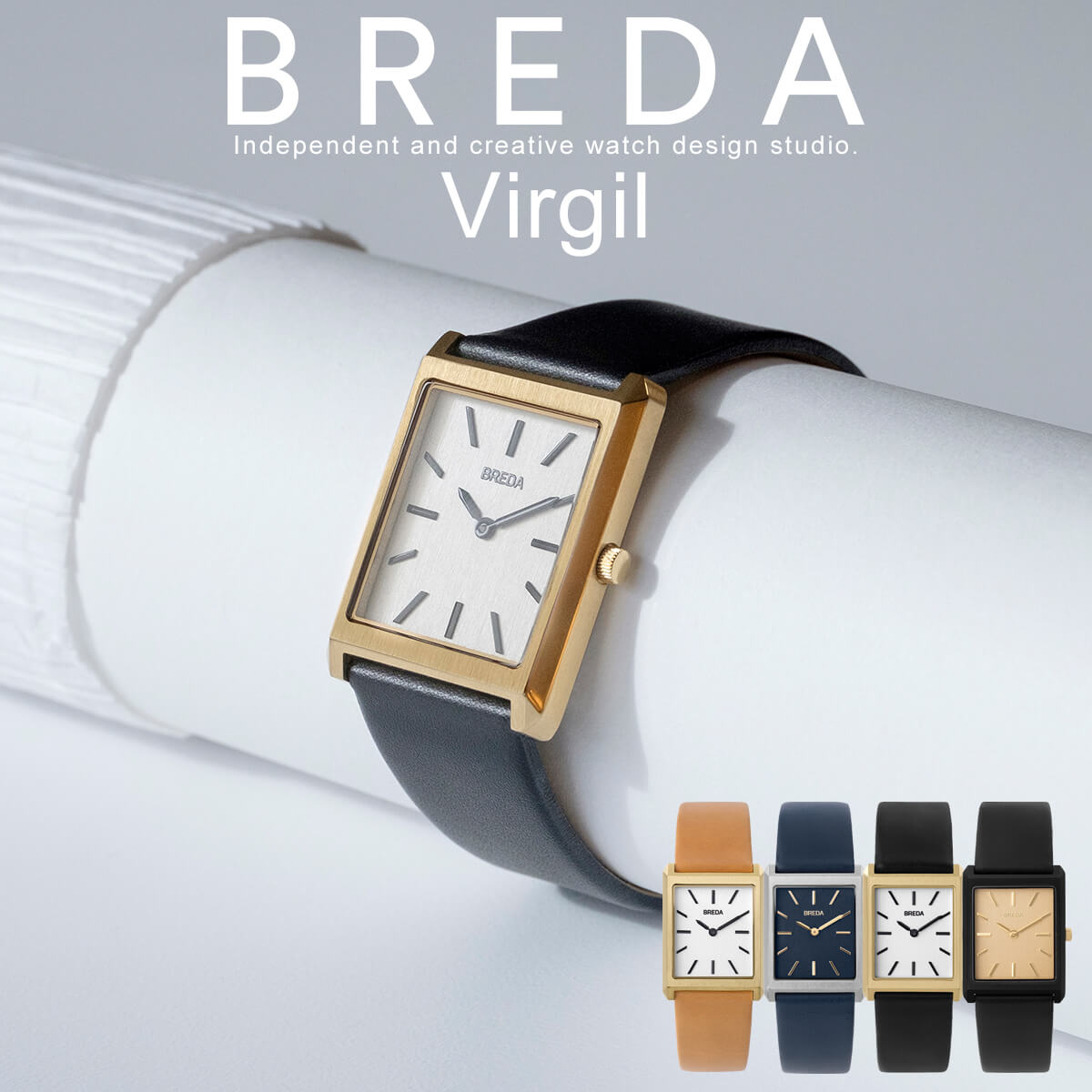 楽天市場 ブレダ 時計 Breda 腕時計 Virgil ヴァージル メンズ レディース 正規品 シンプル シック ミニマル 大人 おしゃれ 人気 クラシカル アンティーク調 ビジネス 四角形 スクエア型 ペア ウォッチ コーデ お揃い 本革 レザー ベルト 就活 就職 プレゼント ギフト 冬