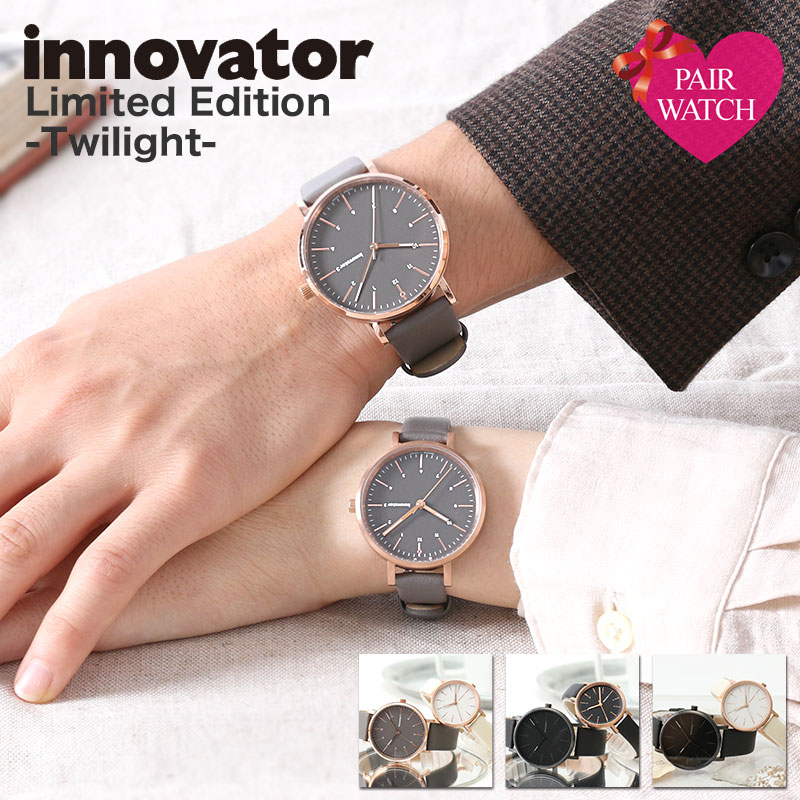 ≪ペアウォッチランキング1位獲得≫イノベーター 時計 エンケル 32mm ＆ 38mm innovator 腕時計 Enkel メンズ レディース 北欧 人気 おしゃれ シンプル ミニマル デザイナーズ ペアコーデ ビジネス 小ぶり 丸型 大人 お揃い パール アクセ レザー ベルト クリスマス