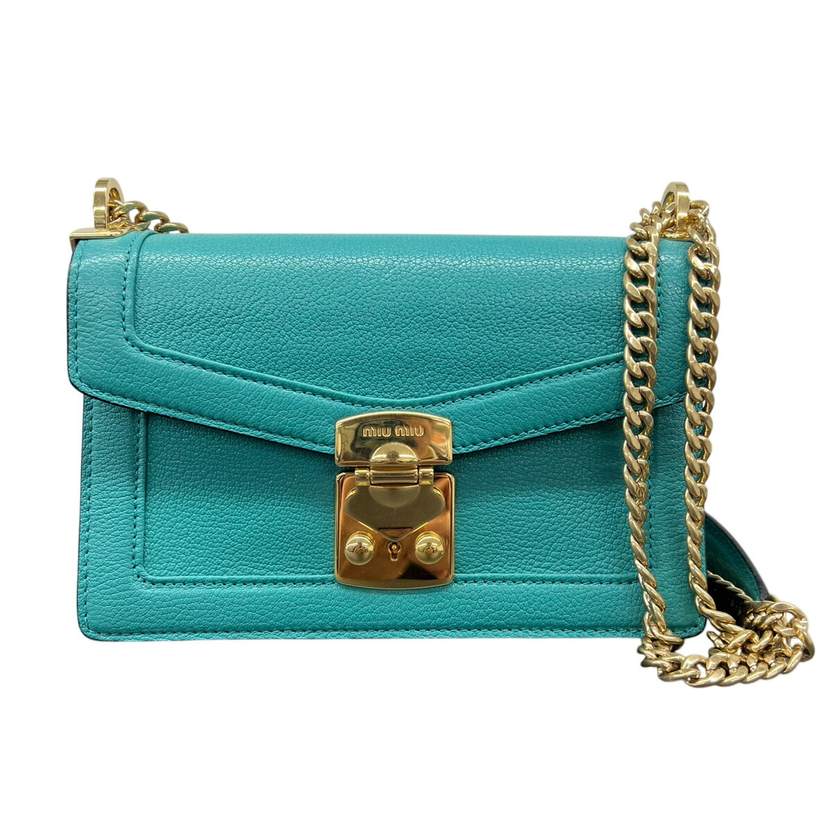 楽天市場】【新品同様】ミュウミュウ 【MIUMIU】マテラッセ ナッパ