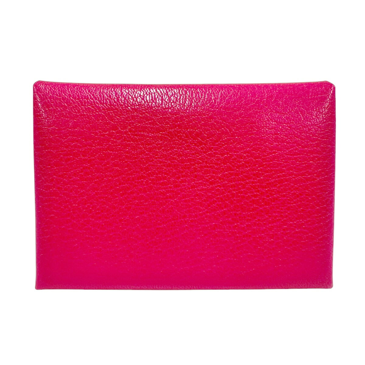 極美品 エルメス カルヴィ ローズパープル 名刺入れ ケース 箱付き