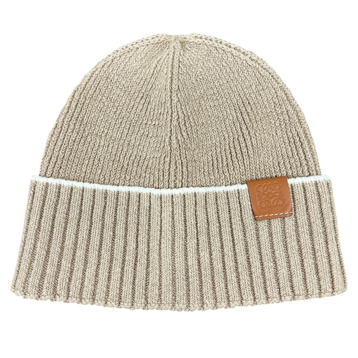 ロエベ アナグラムブローチビーニー ニット帽 楽天市場】ロエベ(LOEWE) アナグラム ブローチ付ニット帽 ニット帽