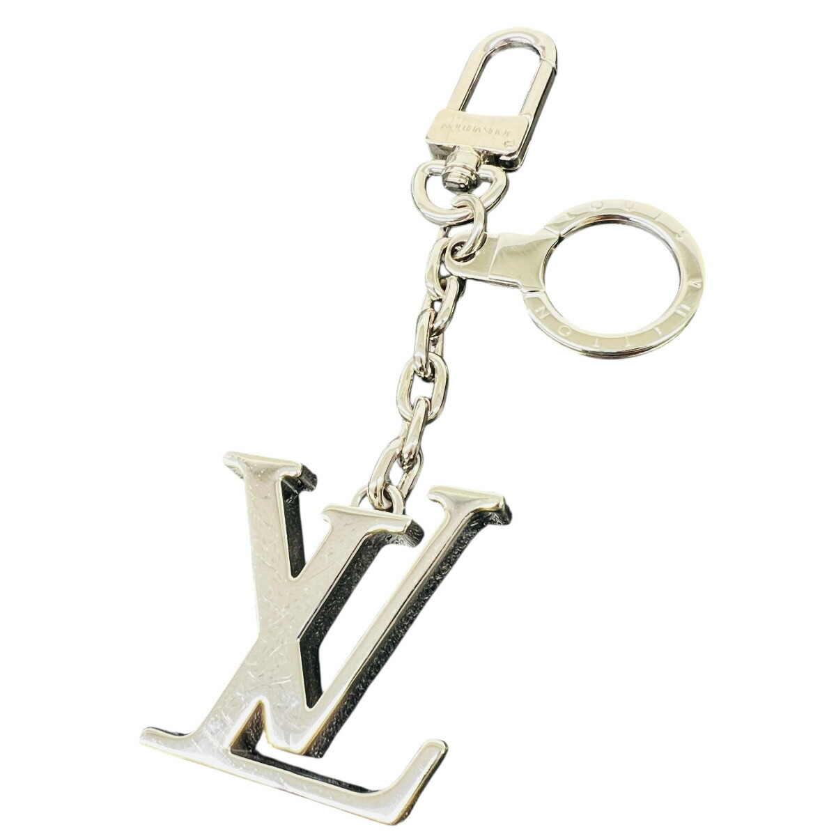 ルイヴィトン　ポルト クレ イニシアル LVロゴ　キー　シルバー M65995 楽天市場】【3倍】【正規紙袋無料】 ルイヴィトン キーホルダー