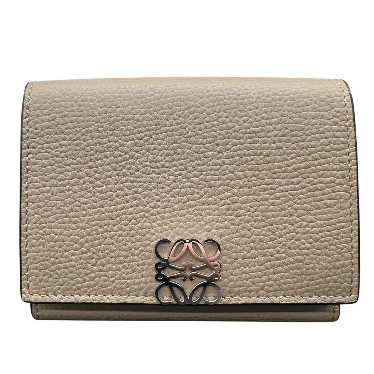 楽天市場】【未使用品】 LOEWE ロエベ アナグラム トライフォールド