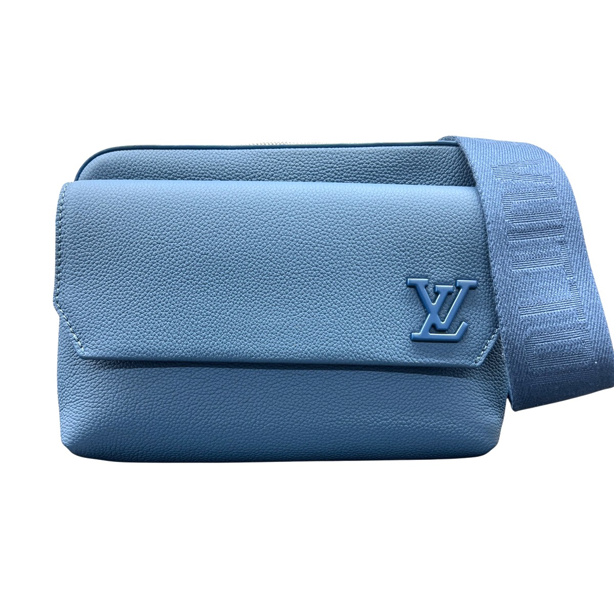 【3/31価格改定】LOUIS VUITTON 希少 展示品級 ルイヴィトン ファストライン メッセンジャー LV アエログラム ショルダーバッグ M22611 レザー RFID確認済 ネイビー クロスボディ LV ヴィトン SAランク 中古 鑑定済 ヴィトンバッグ